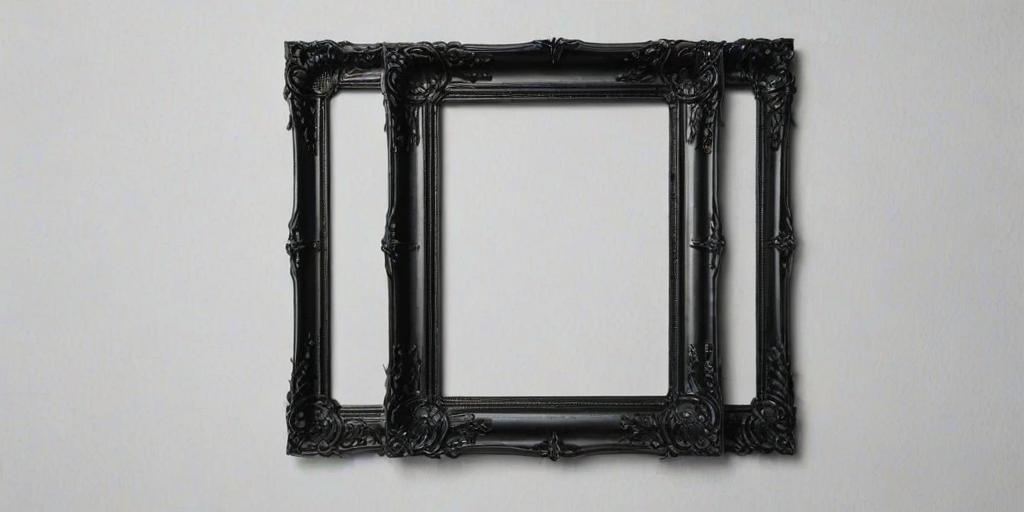 black frame background