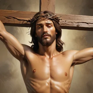 image of jesus on the cross