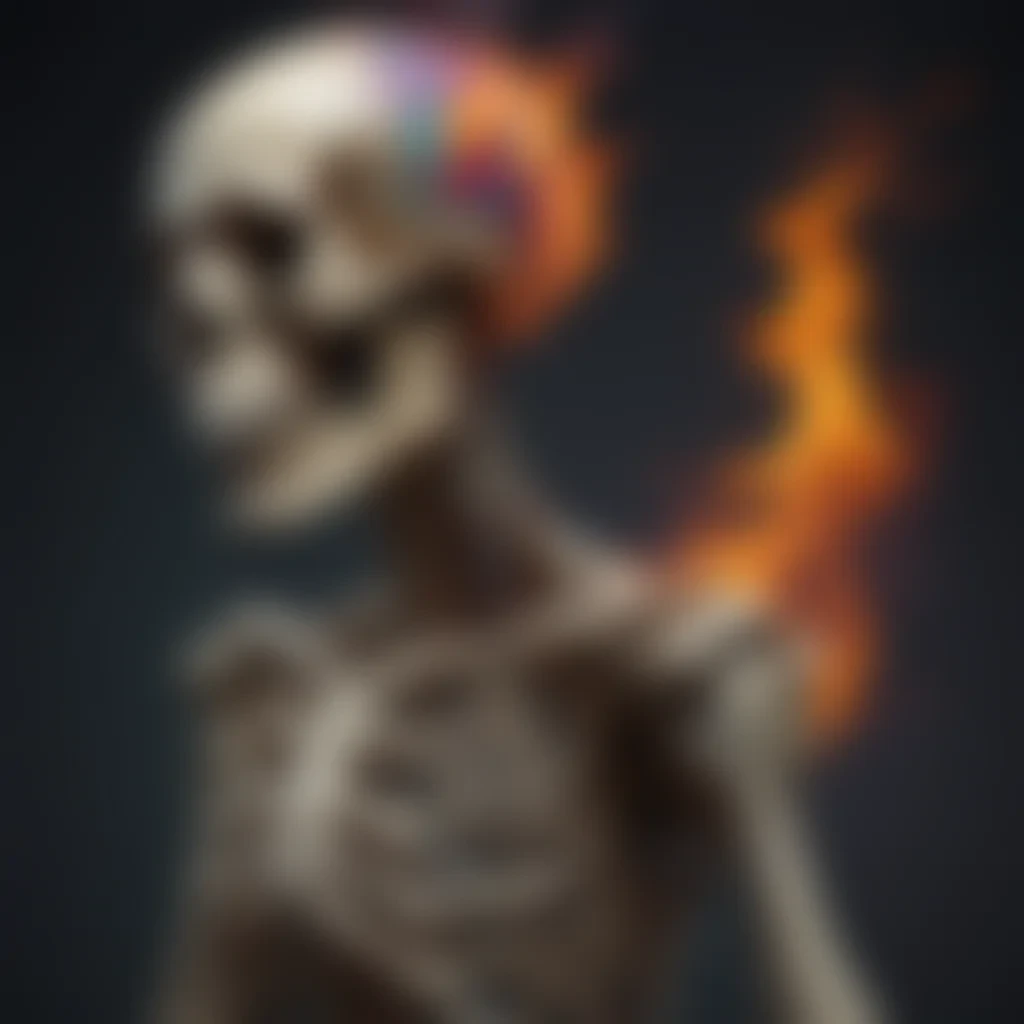 skeleton wallpaper