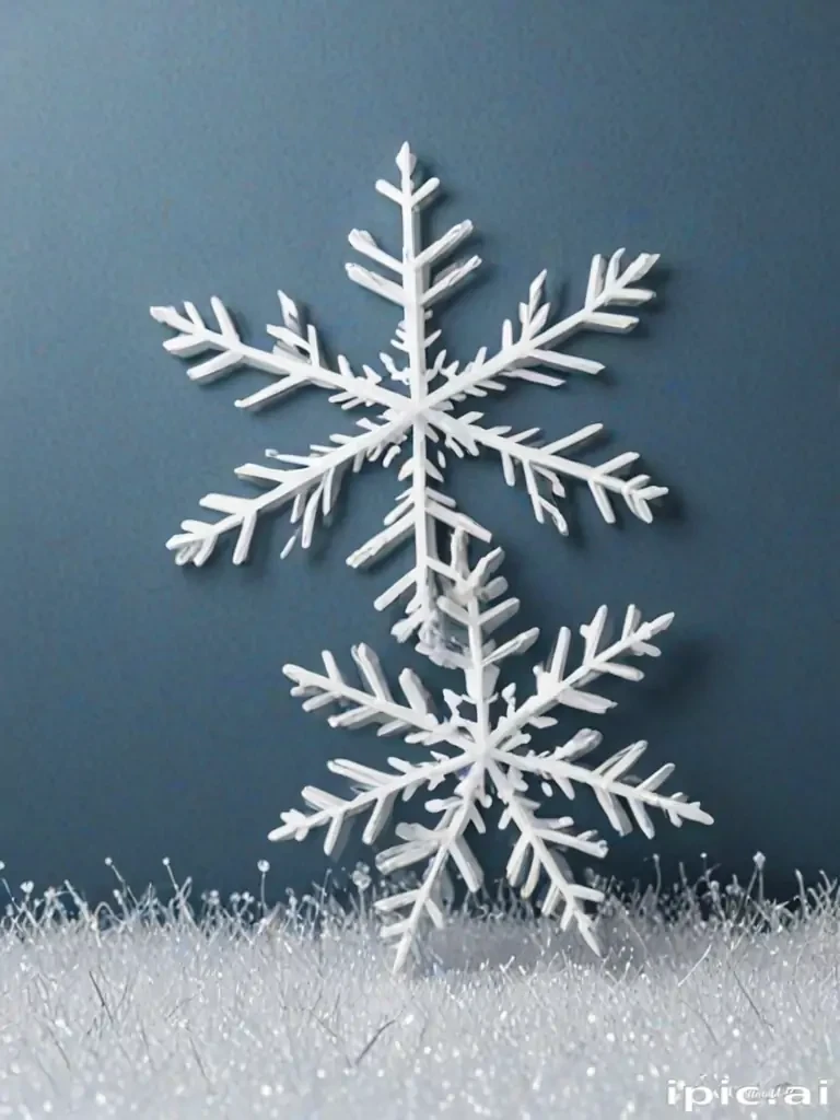 snowflake clipart free