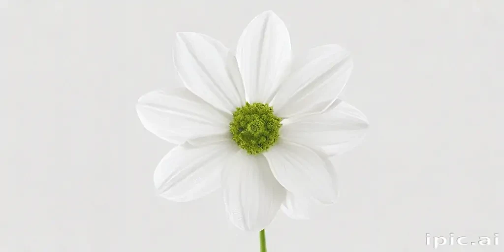 white flower transparent