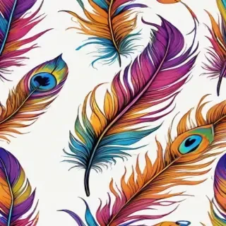 feather design