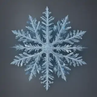 snowflake clipart transparent background