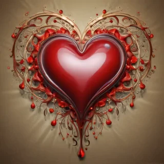 beautiful heart wallpaper