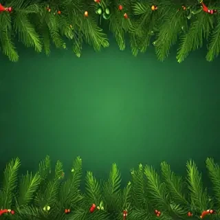 green christmas background