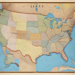 mapa usa