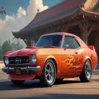 cartoon car wallpaper