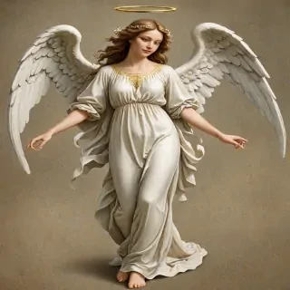 clipart of angels with wings