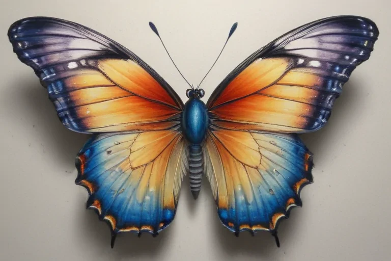 picture of butterfly drawing