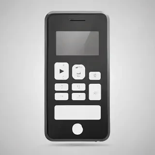 phone icon white
