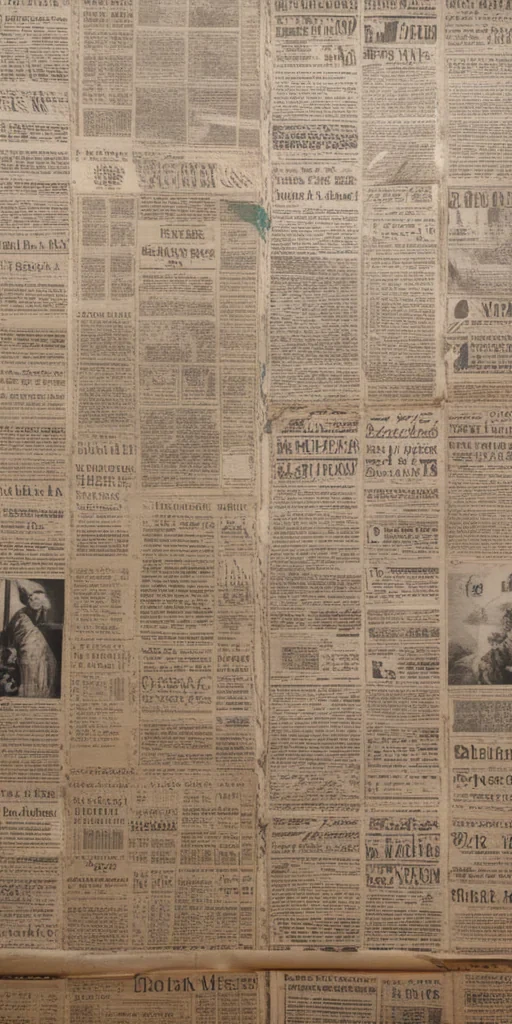 old newspaper background