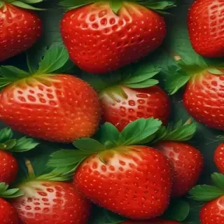 cute strawberry background