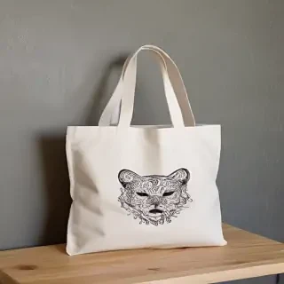 mock up tote bag