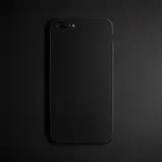 black background phone