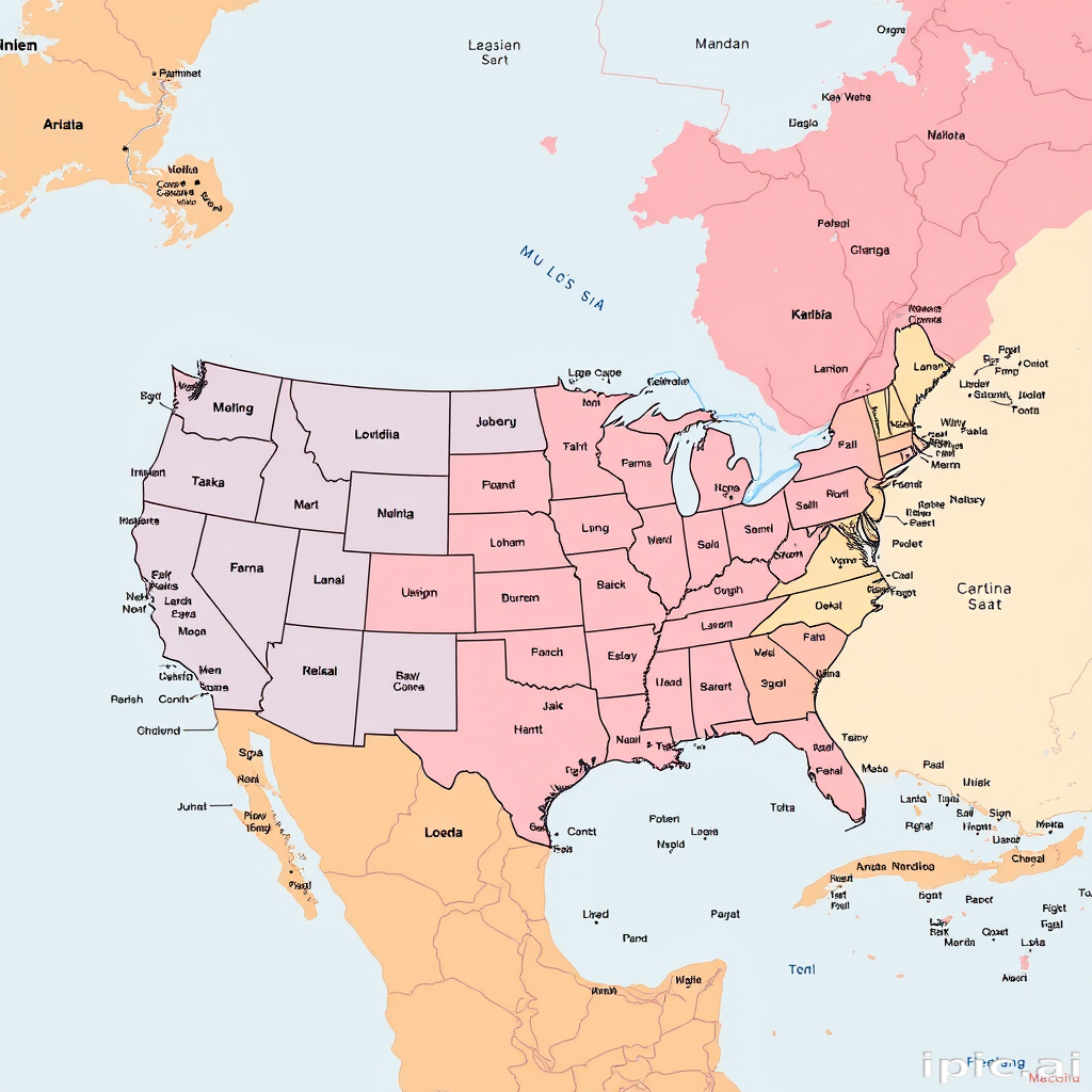 u.s map