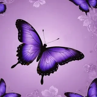 wallpaper purple butterfly