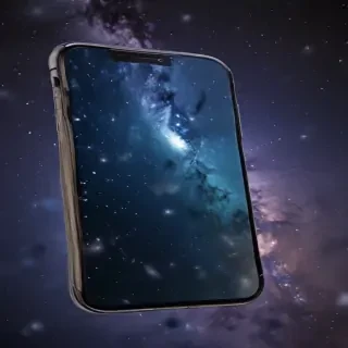starry background iphone