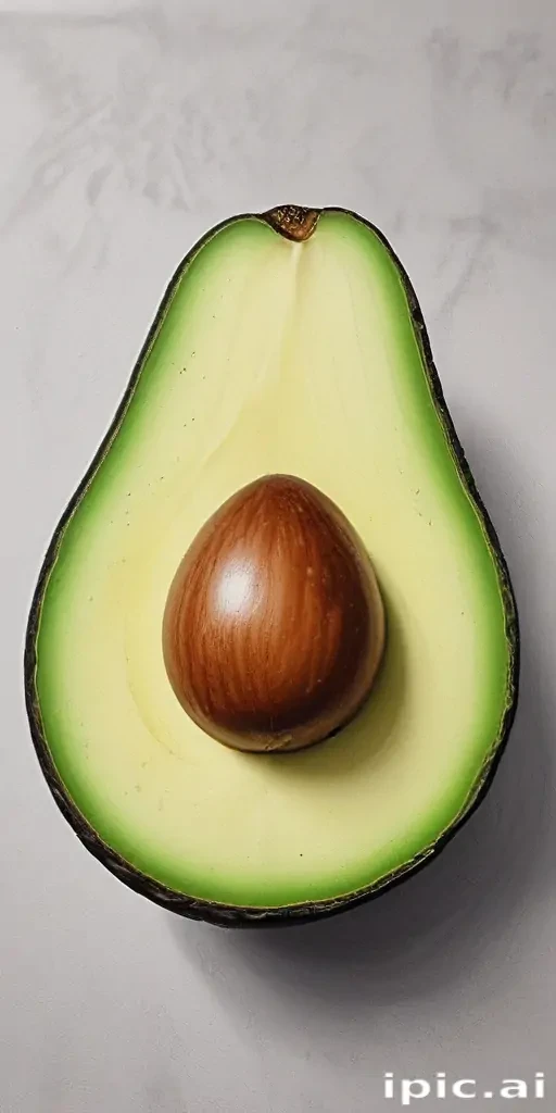 avocado drawing