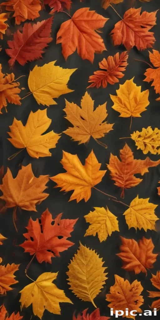 fall leaves png transparent