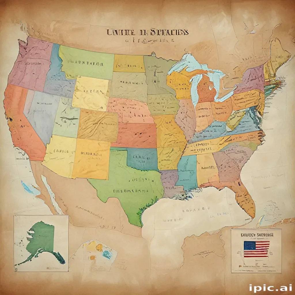 map of the united states