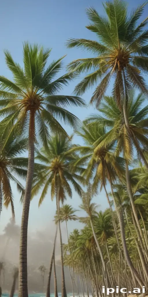 palm trees background
