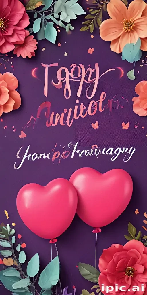 happy anniversary background
