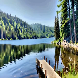 picture of lake