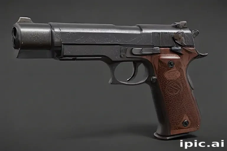 gun with no background