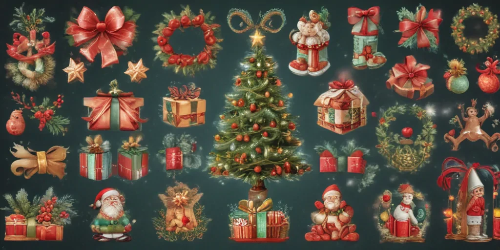 transparent christmas clip art