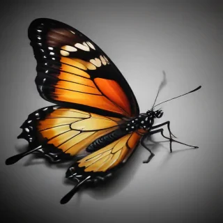 buttefly drawing