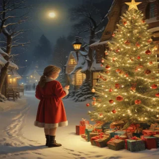 vintage christmas images to print