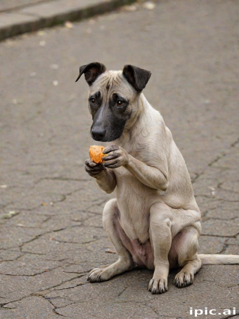 begging