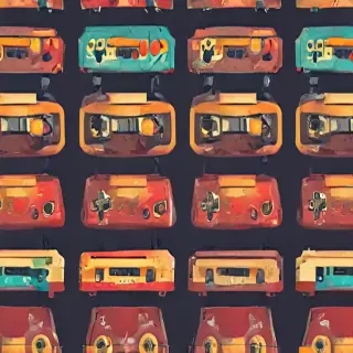 retro png