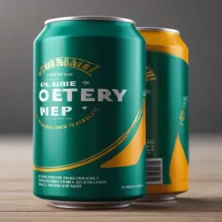 beer can mockup
