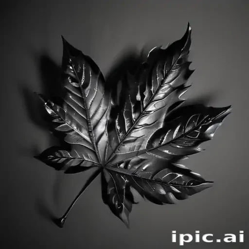 black and white clipart leaf