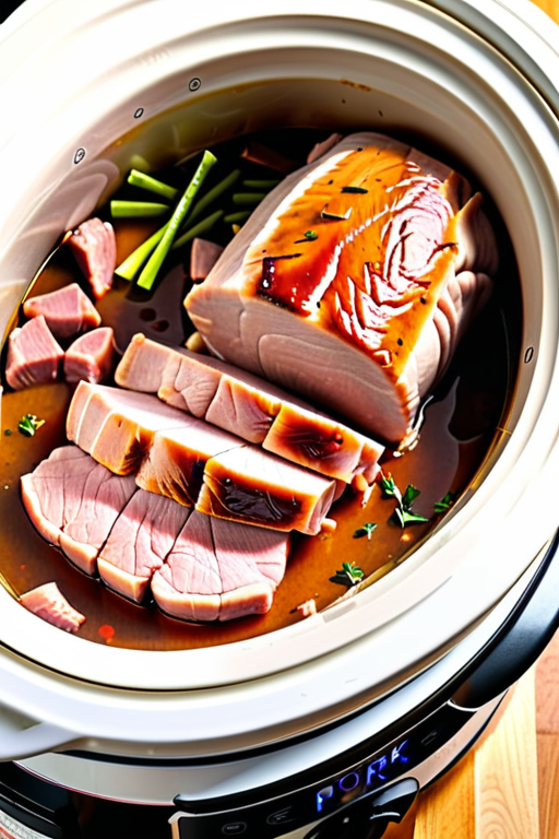 frozen pork loin in the crock pot