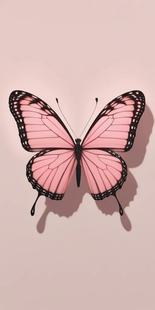 pink butterfly wallpaper aesthetic