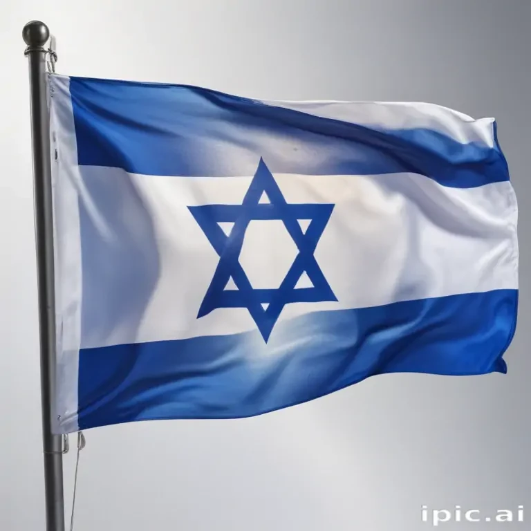 transparent israel flag