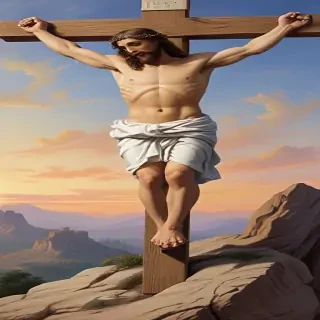 jesus on the cross clipart