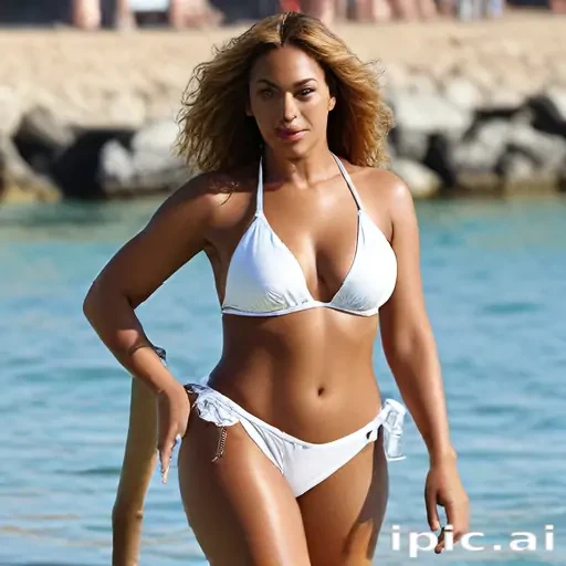 Beyonc� in bikini