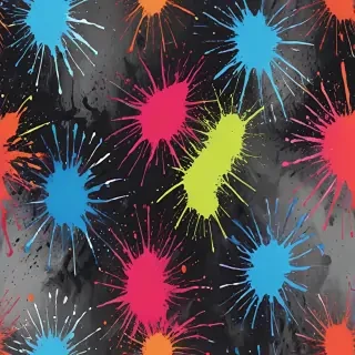 paint splatter transparent