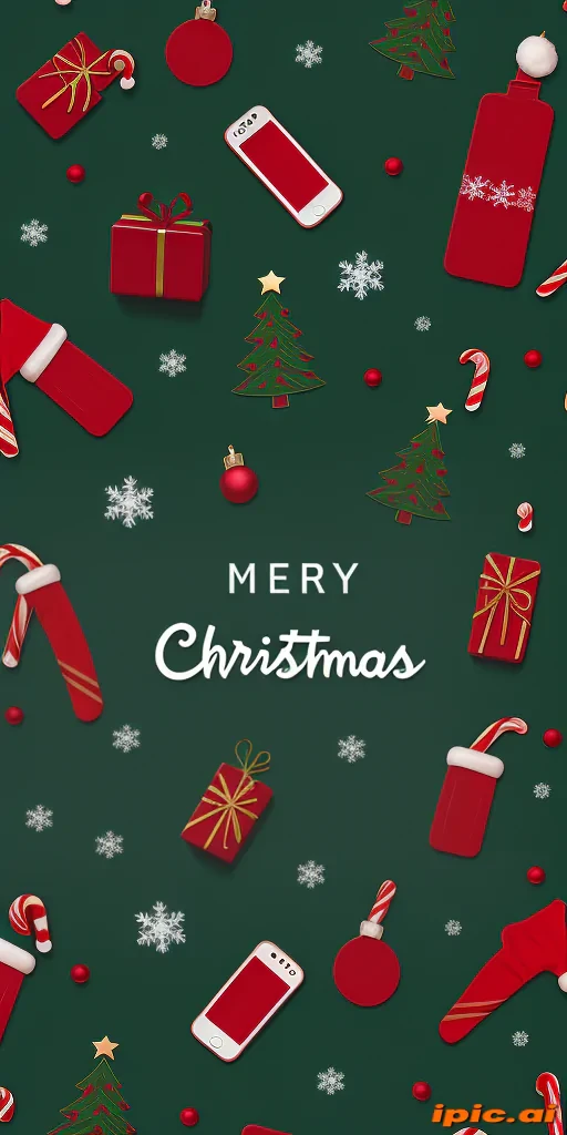 christmas phone wallpaper aesthetic