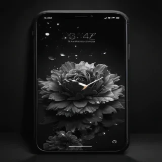 iphone wallpaper aesthetic black