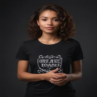 black tee png