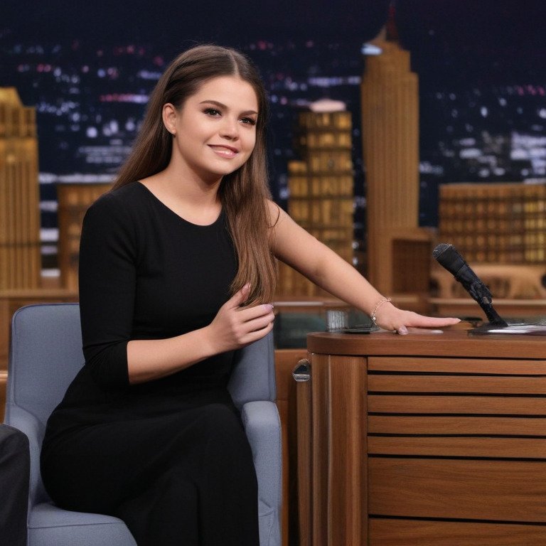 selena gomez jimmy fallon