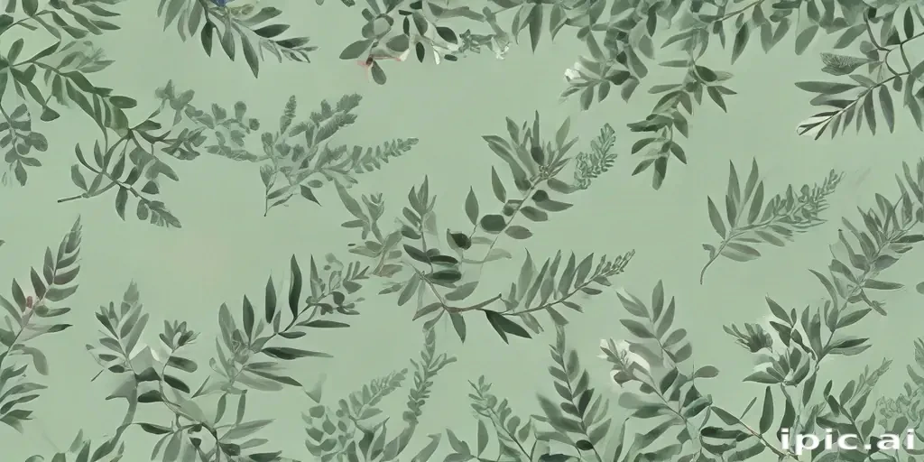 sage green aesthetic background