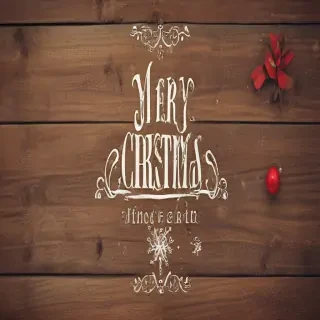 merry christmas vintage