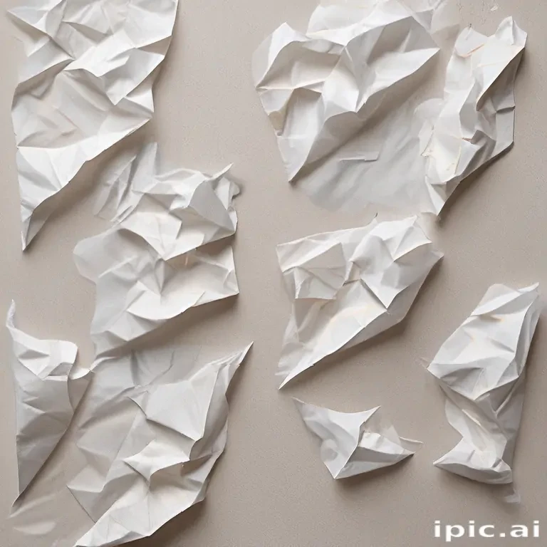 crumpled paper overlay