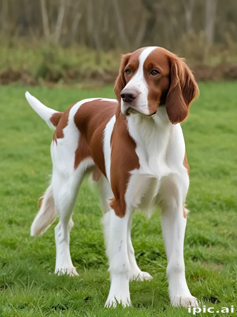 irish red and white setter