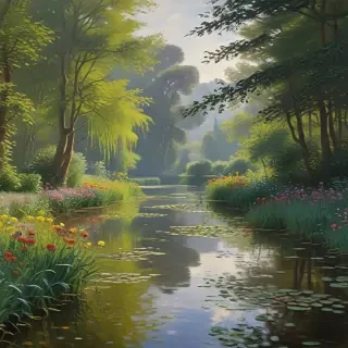 claude monet wallpaper